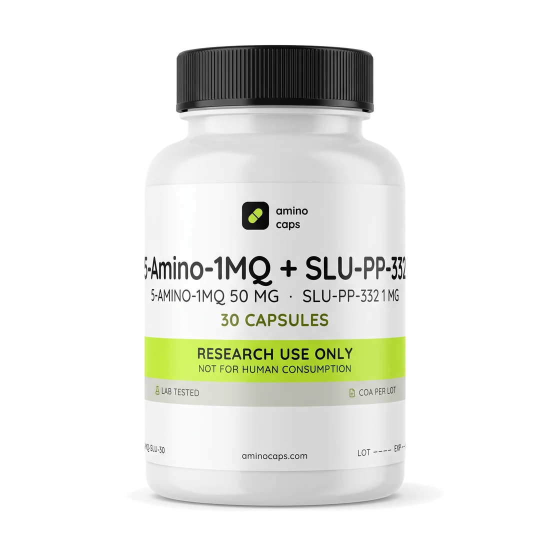 5-Amino-1MQ + SLU-PP-332, 30 capsules